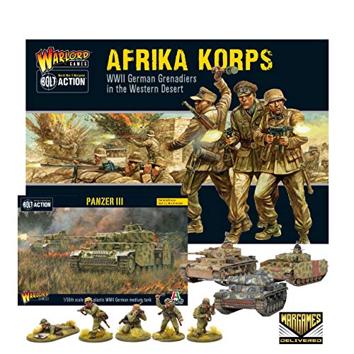 Bolt Action - Germany: Afrika Korps Infantry Set + Digital Guide: The Western Desert