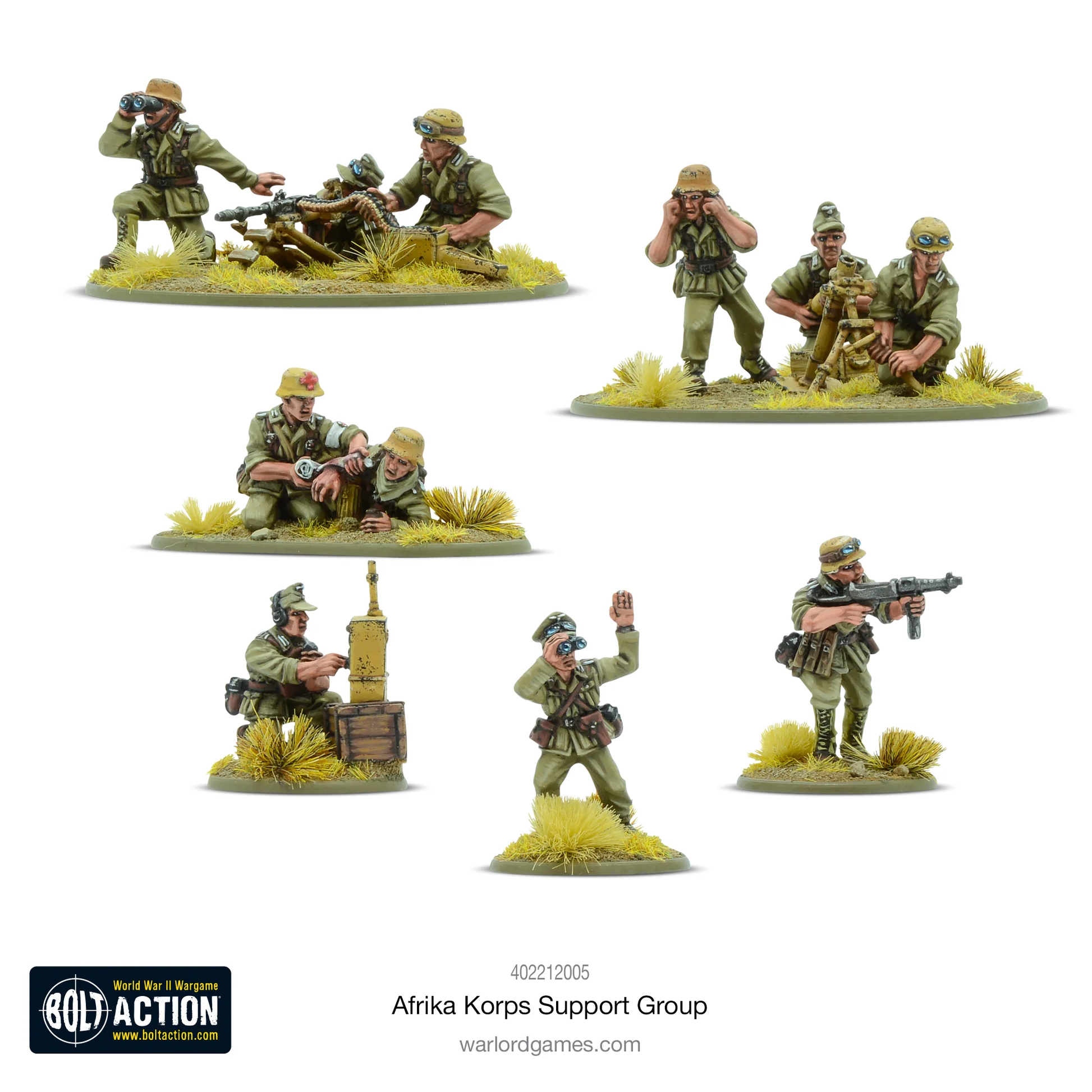 Bolt Action - Germany: Afrika Korps Support Group