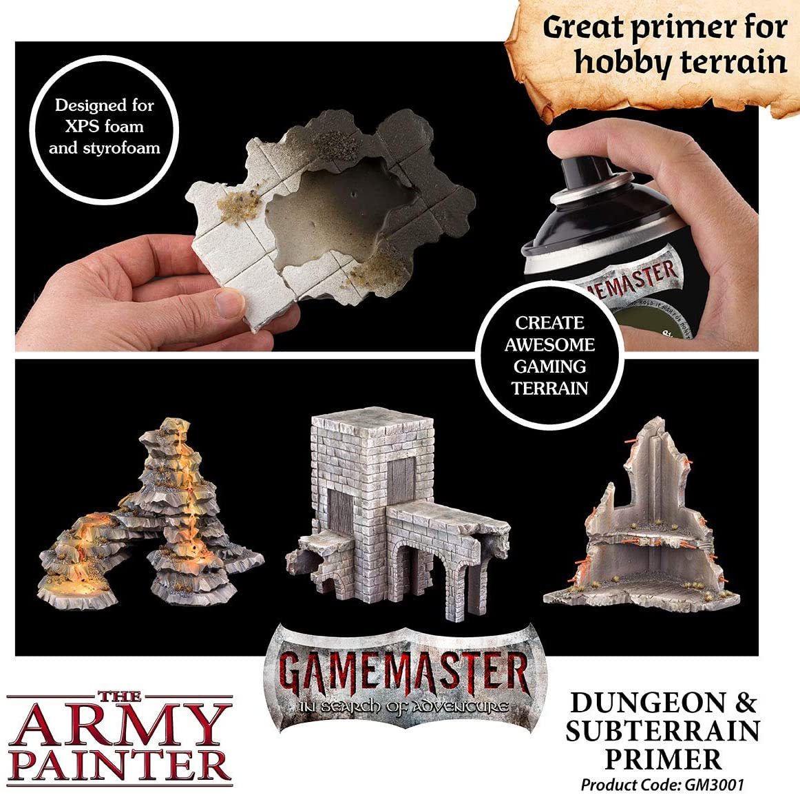 The Army Painter - Gamemaster: Dungeon & Subterrain Primer