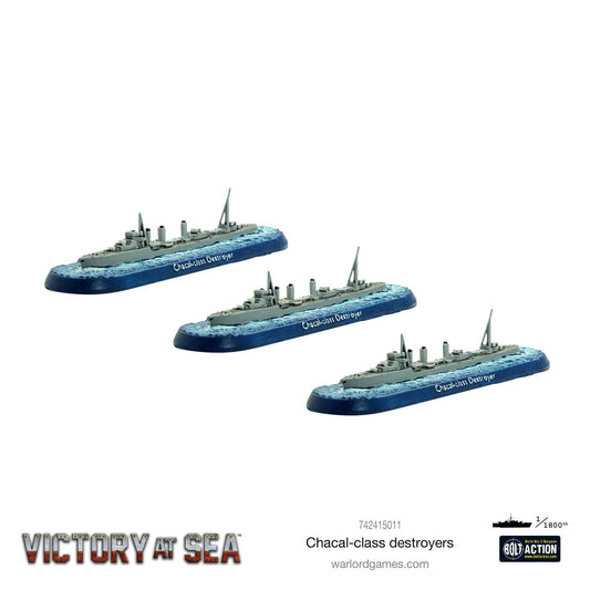 Victory at Sea:  Chacal-class Destroyers
