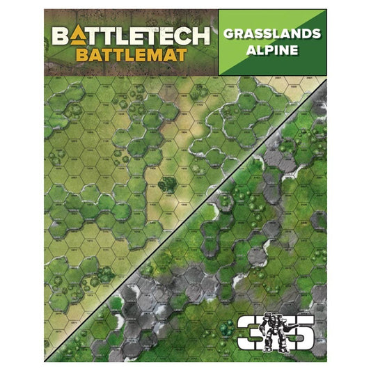 BattleTech: Battle Mat: Grasslands Alpine