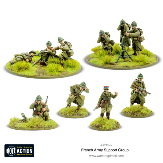 Bolt Action - More Allies: French Army Support Group