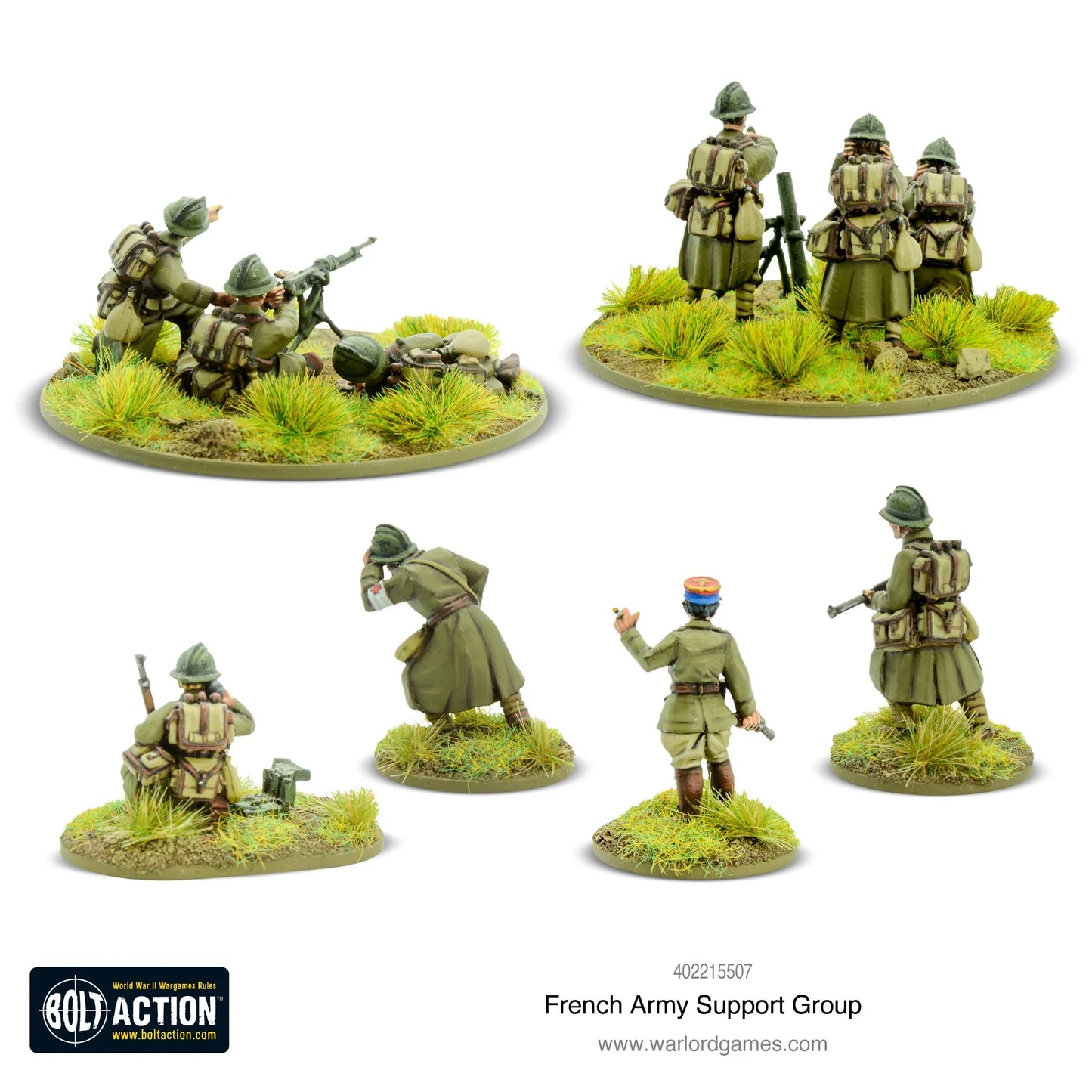 Bolt Action - More Allies: French Army Support Group