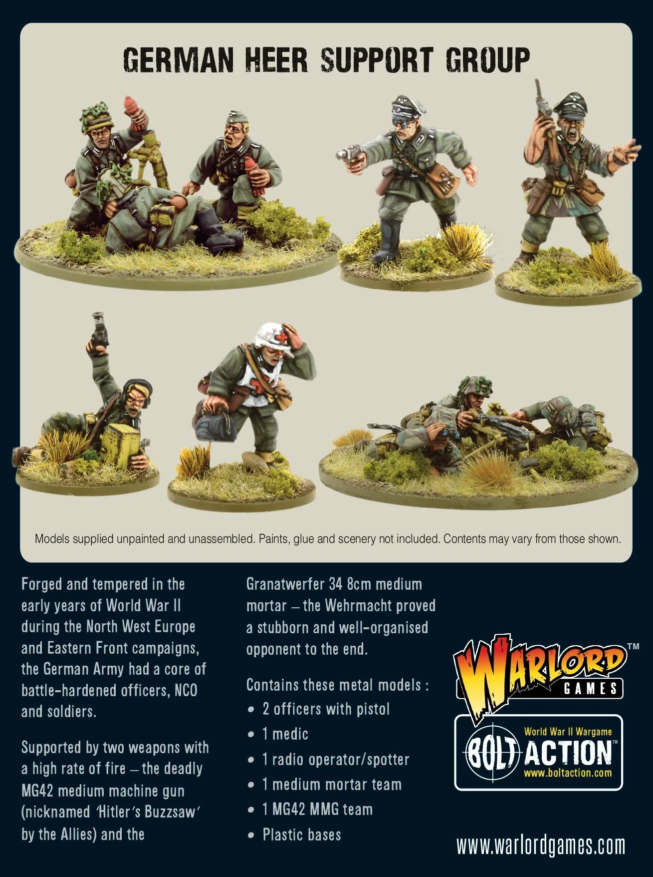 Bolt Action - Germany: Heer Support Group