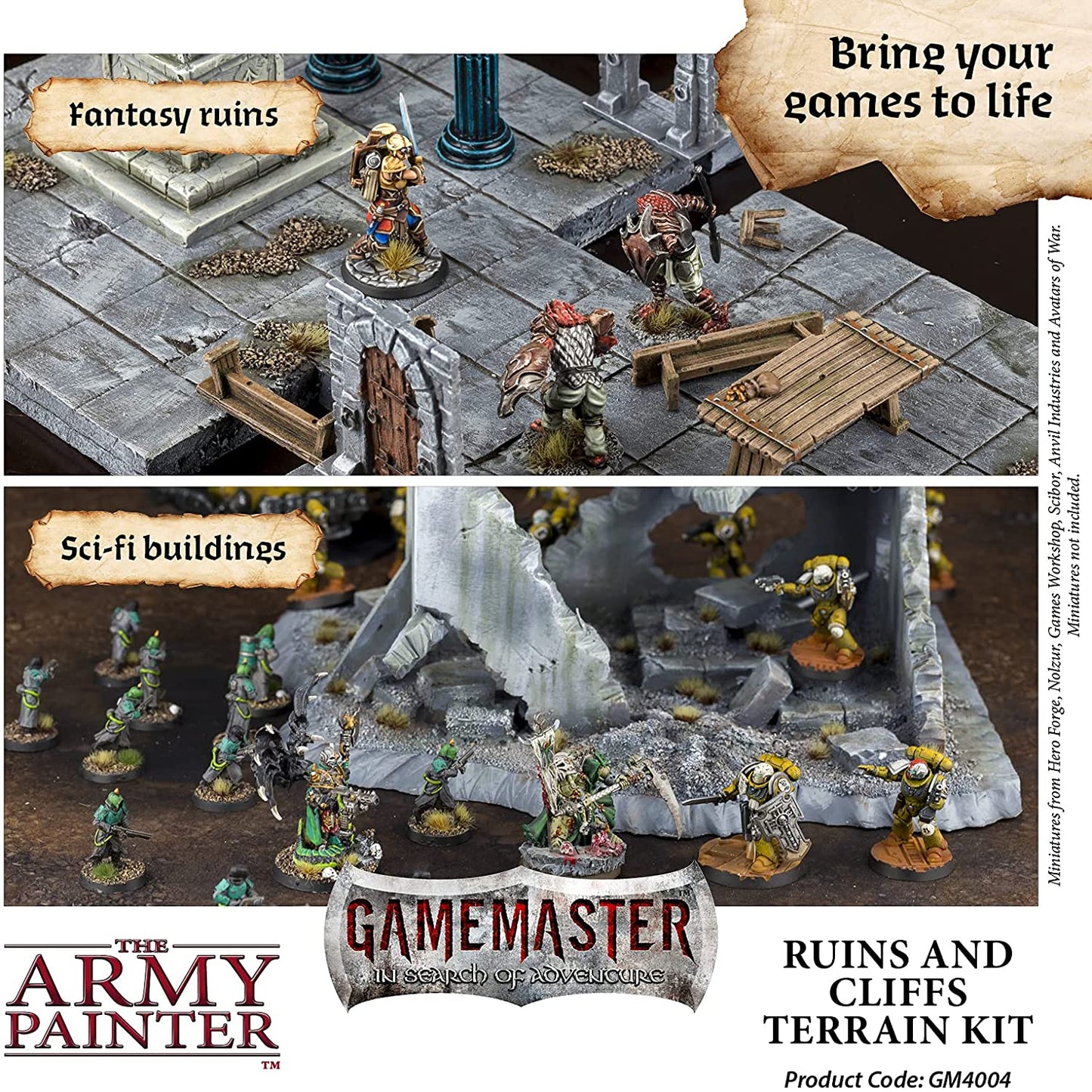The Army Painter - GameMaster: Wilderness & Woodlands Terrain Kit