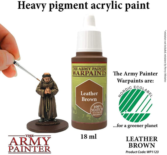 The Army Painter - Warpaints: Leather Brown (18ml/0.6oz)