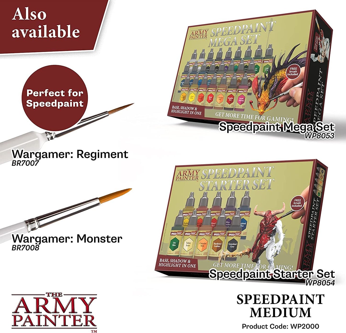 The Army Painter - Speedpaints: Medium (18ml/0.6oz)