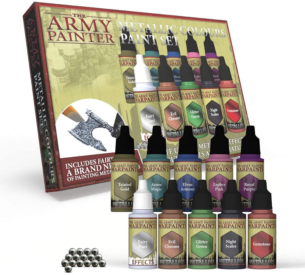 The Army Painter - Metallic Colours Paint Set