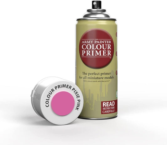 The Army Painter - Colour Primer: Pixie Pink (400ml/13.5oz)