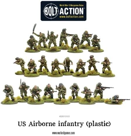 Bolt Action - USA: US Airborne Starter Set + Digital Guide: Armies of the United States