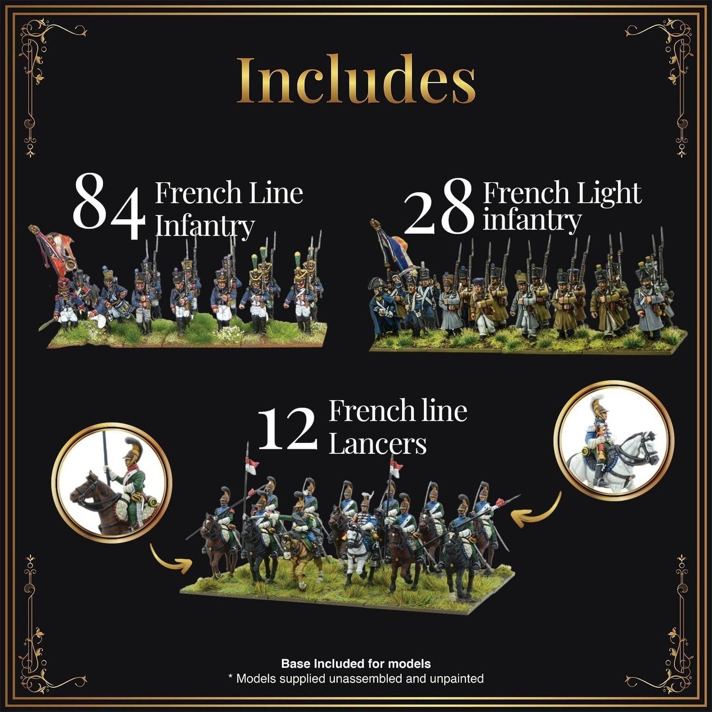 Black Powder - Napoleonic French: French Starter Army (Waterloo Campaign)