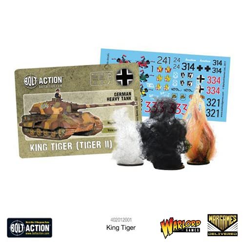 Bolt Action - Tank War: King Tiger German Tank + Digital Guide