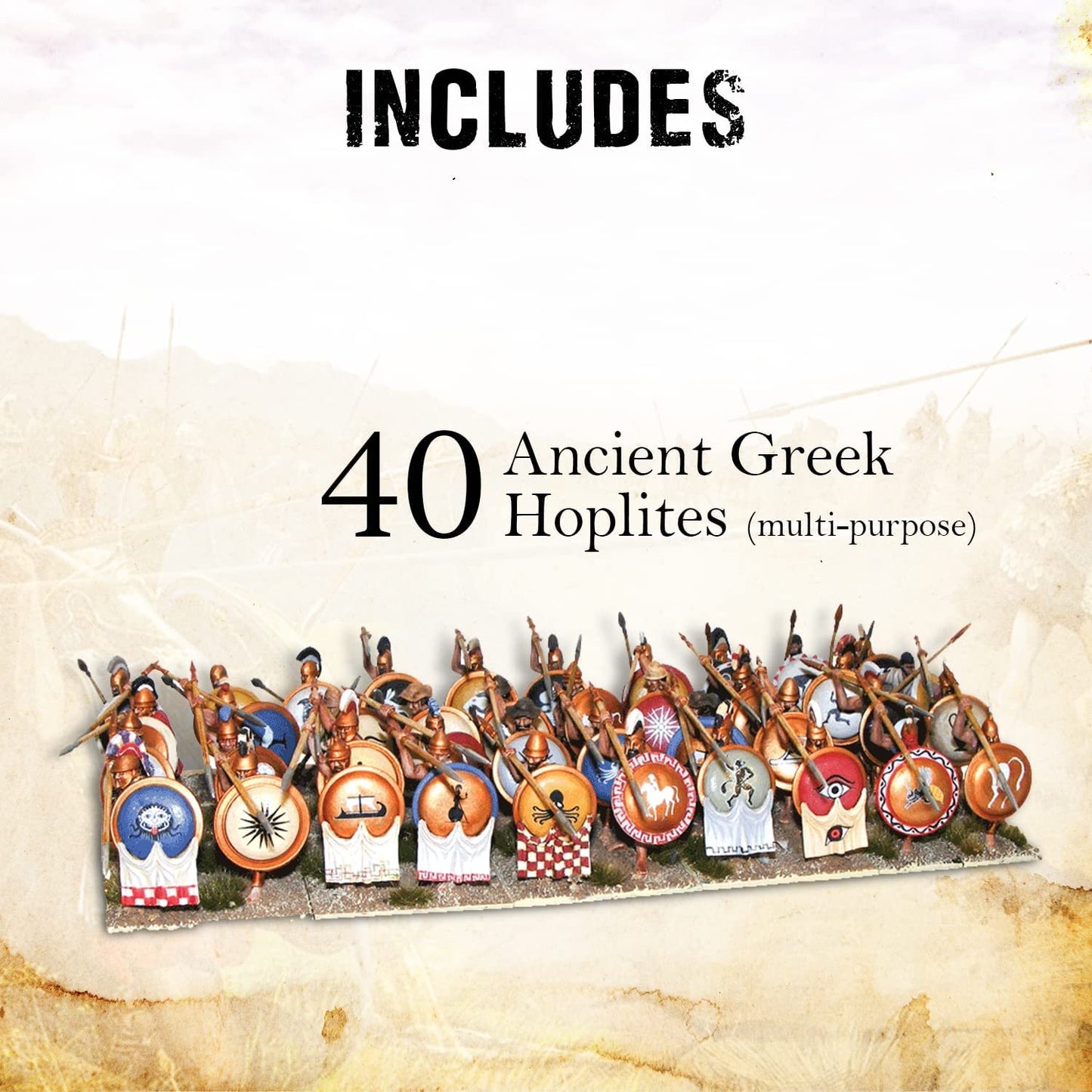 Hail Caesar - Aegean States : Greeks: Classic Greek Phalanx