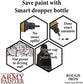 The Army Painter - Warpaints Metallic: Rough Iron (18ml/0.6oz)