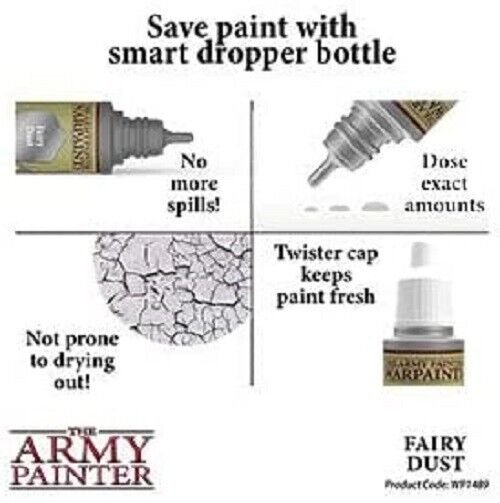 The Army Painter - Warpaints Metallics: Fairy Dust (18ml/0.6oz)