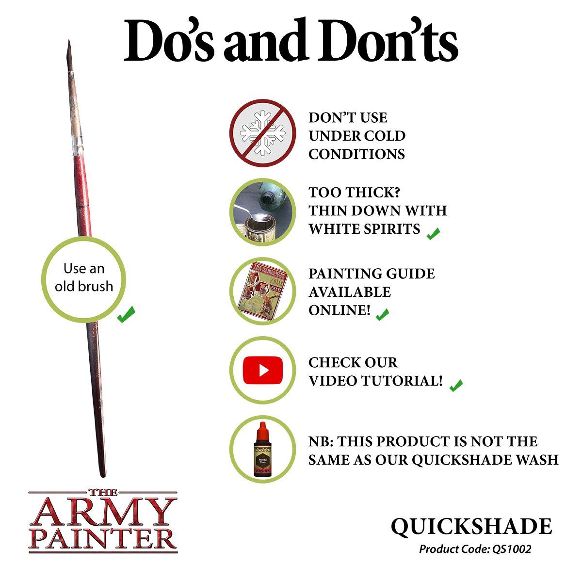 The Army Painter - Quickshade Dips: Strong Tone (250 ml)