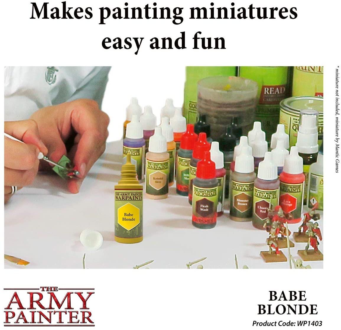 The Army Painter - Warpaints: Babe Blonde (18ml/0.6oz)