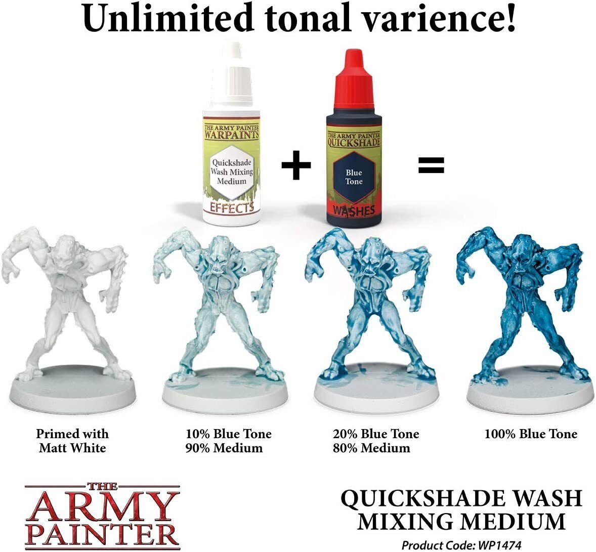 The Army Painter - Warpaints Effects: Quickshade Wash Mixing Medium (18ml/0.6oz)