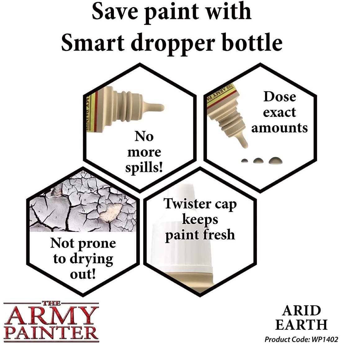 The Army Painter - Warpaints: Arid Earth (18ml/0.6oz)