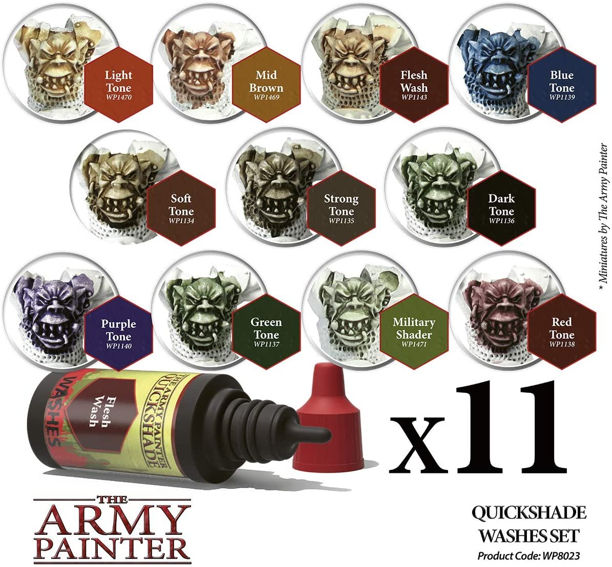 The Army Painter - Quickshade Washes: Paint Set