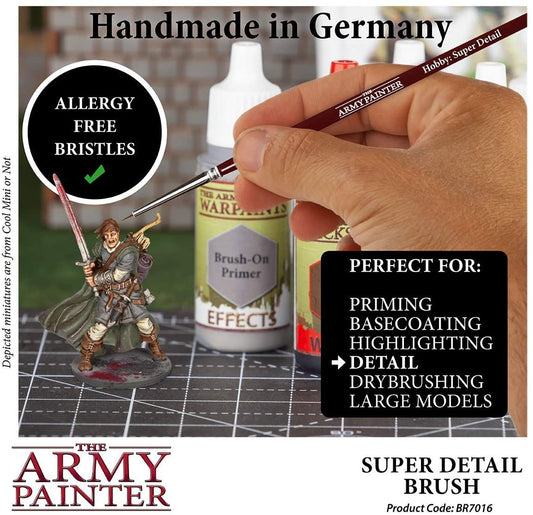 thumbnail image 2 of Model Brushes For Wargame Painting / Airfix / Army Painter – Pack Of 15 (Unbranded) 2 of 5