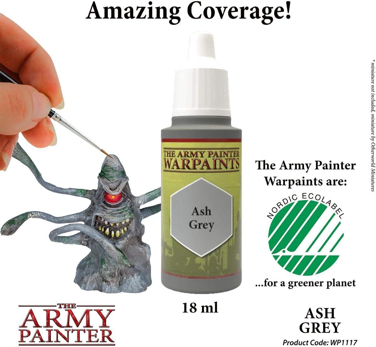 The Army Painter - Colour Primer: Ash Grey & Uniform Grey (400ml/13.5oz)