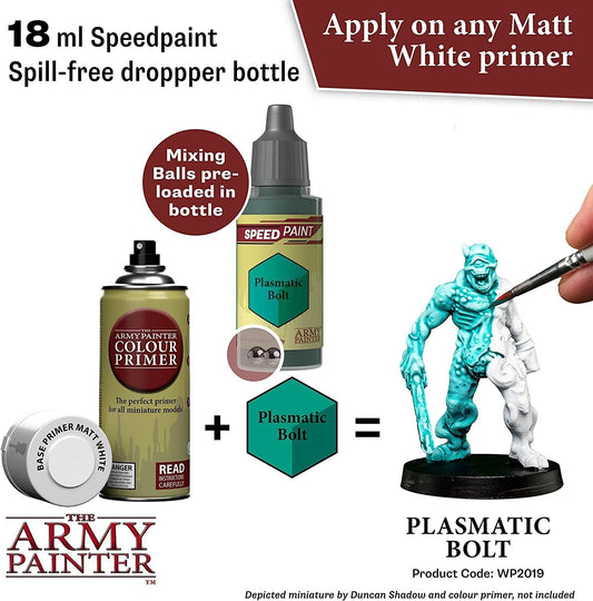The Army Painter - Speedpaints: Plasmatic Bolt (18ml/0.6oz)