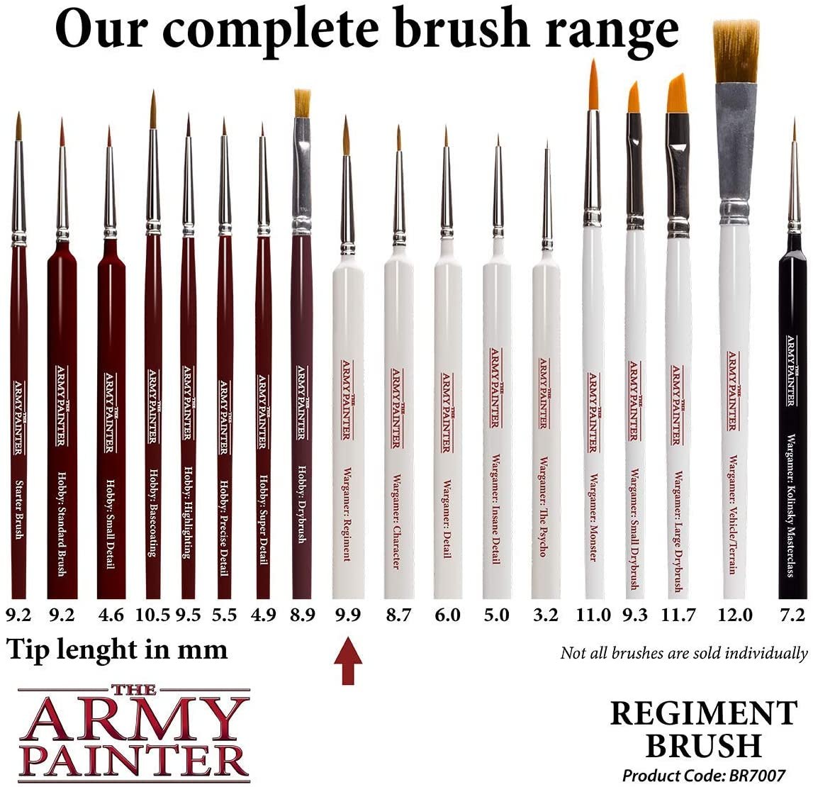 The Army Painter - Wargamer Brush: Regiment Brush
