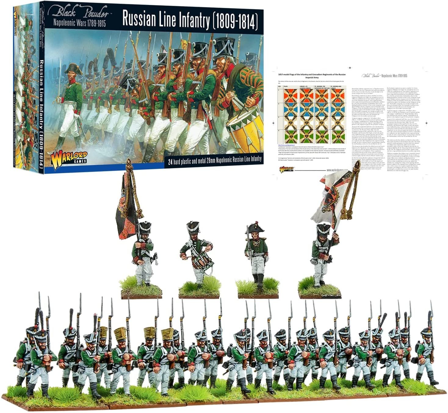 Black Powder - Napoleonic Russians: Russian Line Infantry (1809 - 1814)