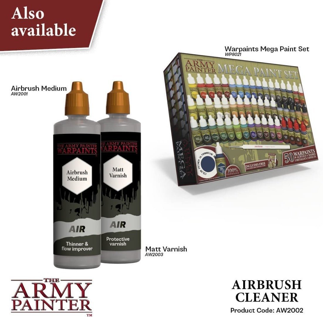 The Army Painter - Warpaints Air: Airbrush Cleaner (100 ml) – Wargames  Delivered
