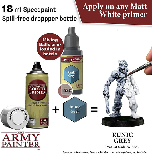 The Army Painter - Speedpaints: Runic Grey (18ml/0.6oz)