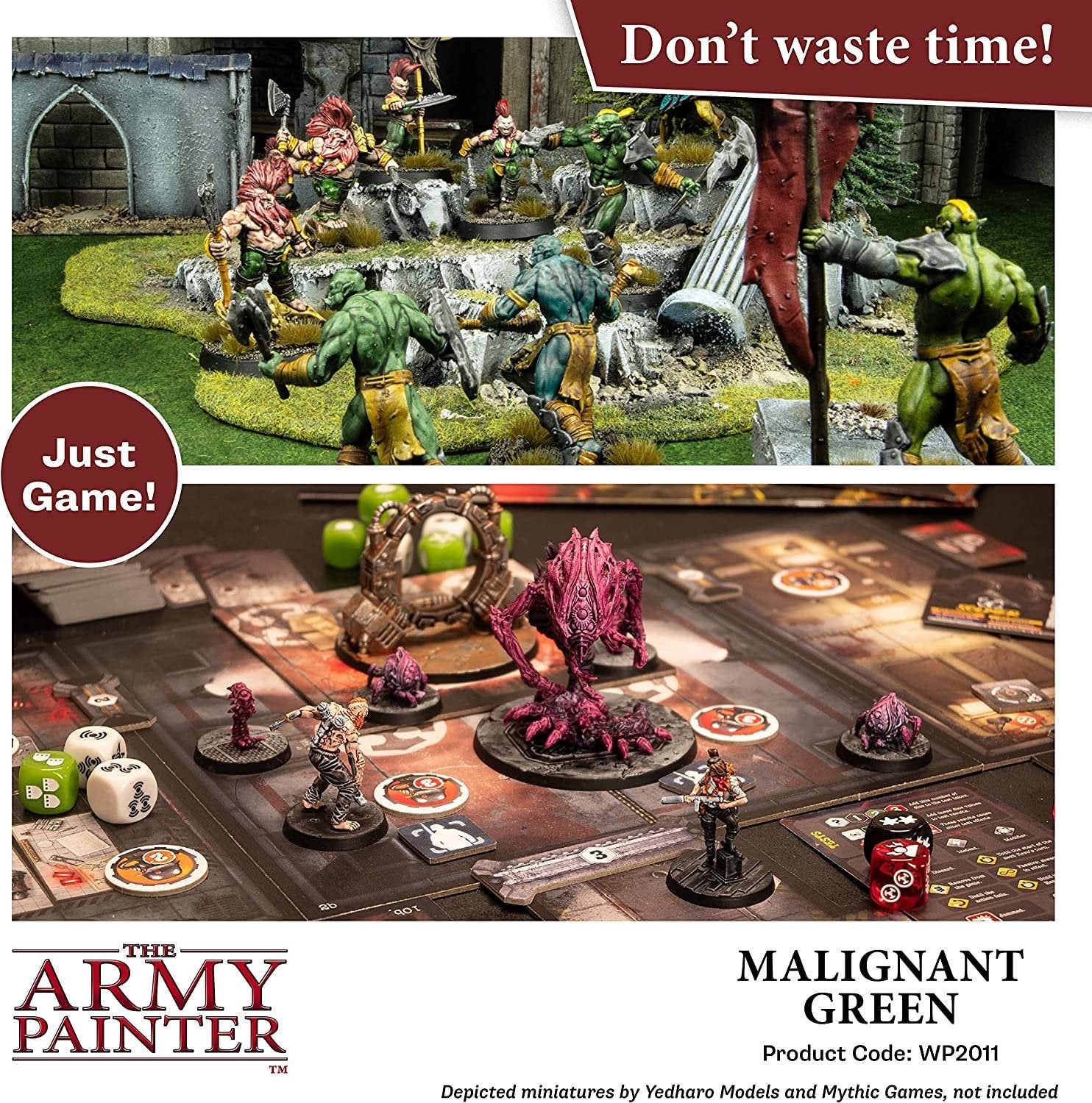 The Army Painter - Speedpaints: Malignant Green (18ml/0.6oz)