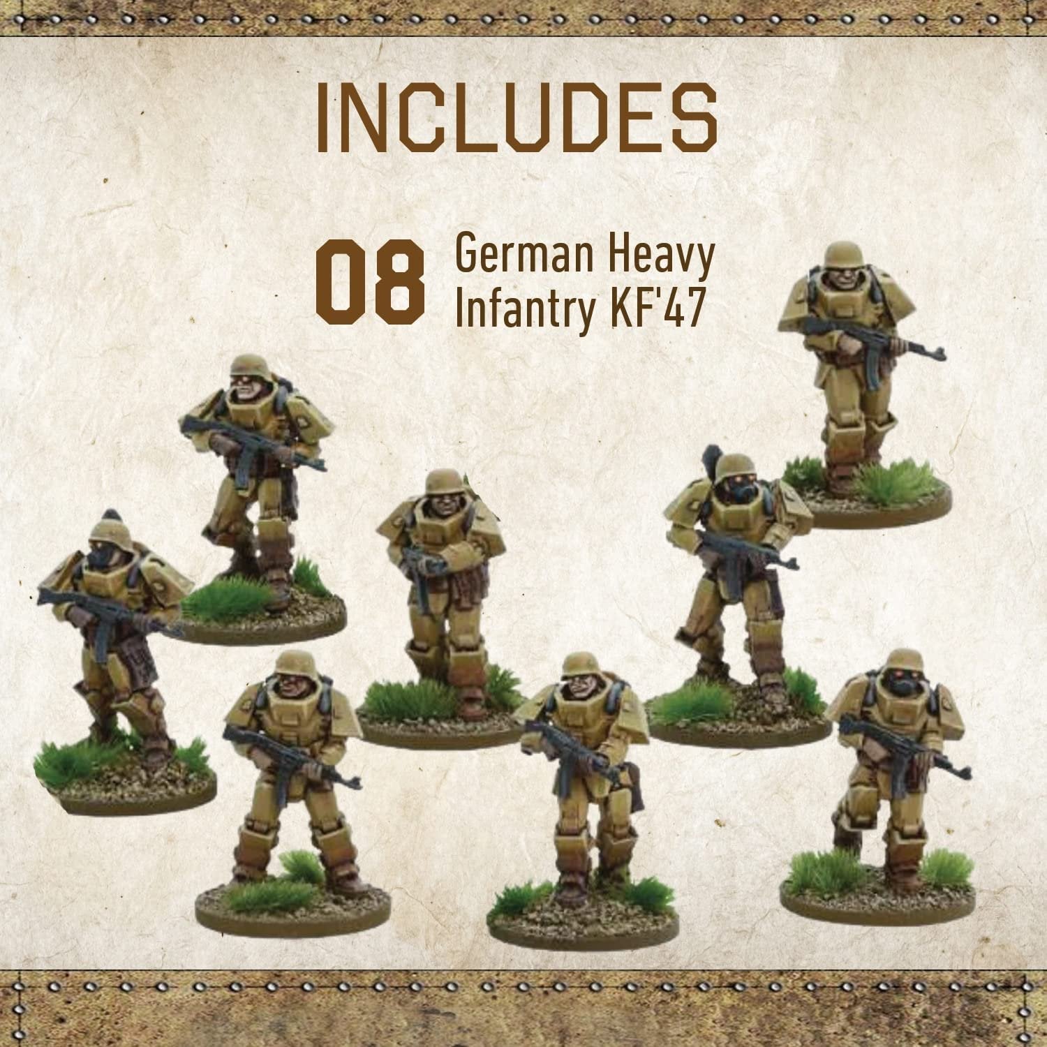 Konflikt' 47 - German: German Wehrmacht Heavy Infantry