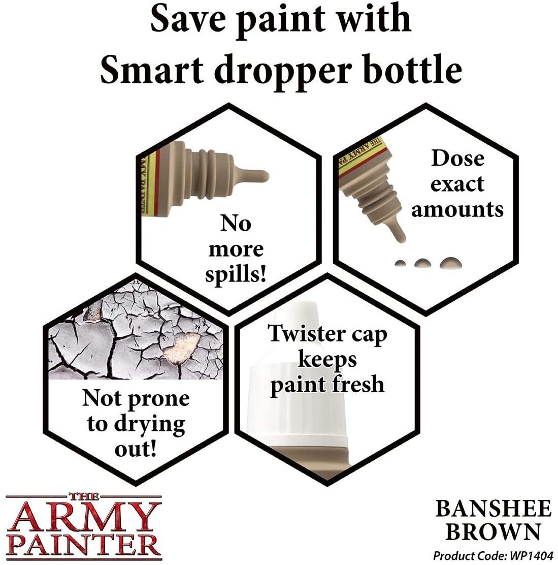 The Army Painter - Warpaints: Banshee Brown (18ml/0.6oz)
