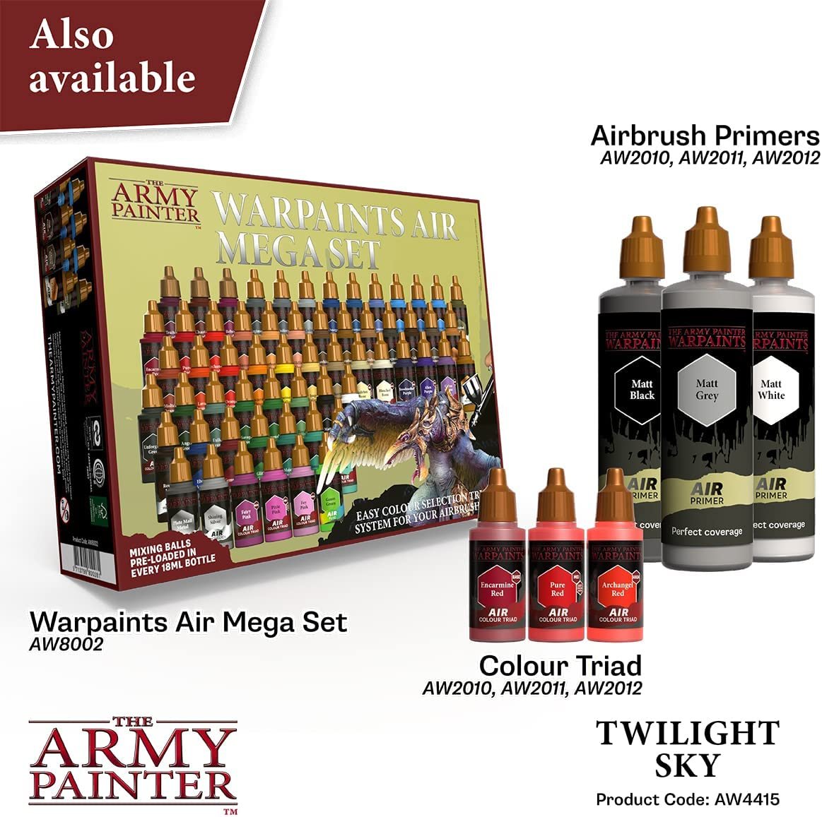 The Army Painter - Warpaints Air: Twilight Sky (18ml/0.6oz)