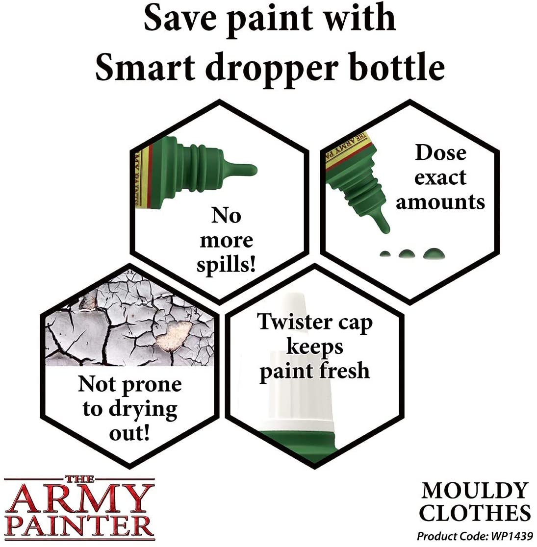 The Army Painter - Warpaints: Mouldy Clothes (18ml/0.6oz)