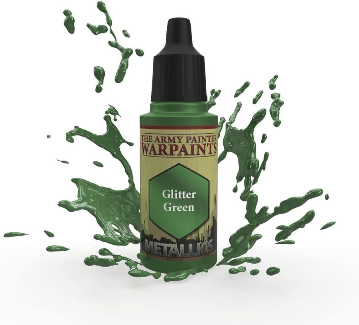 The Army Painter - Warpaints Metallics: Glitter Green (18ml/0.6oz)