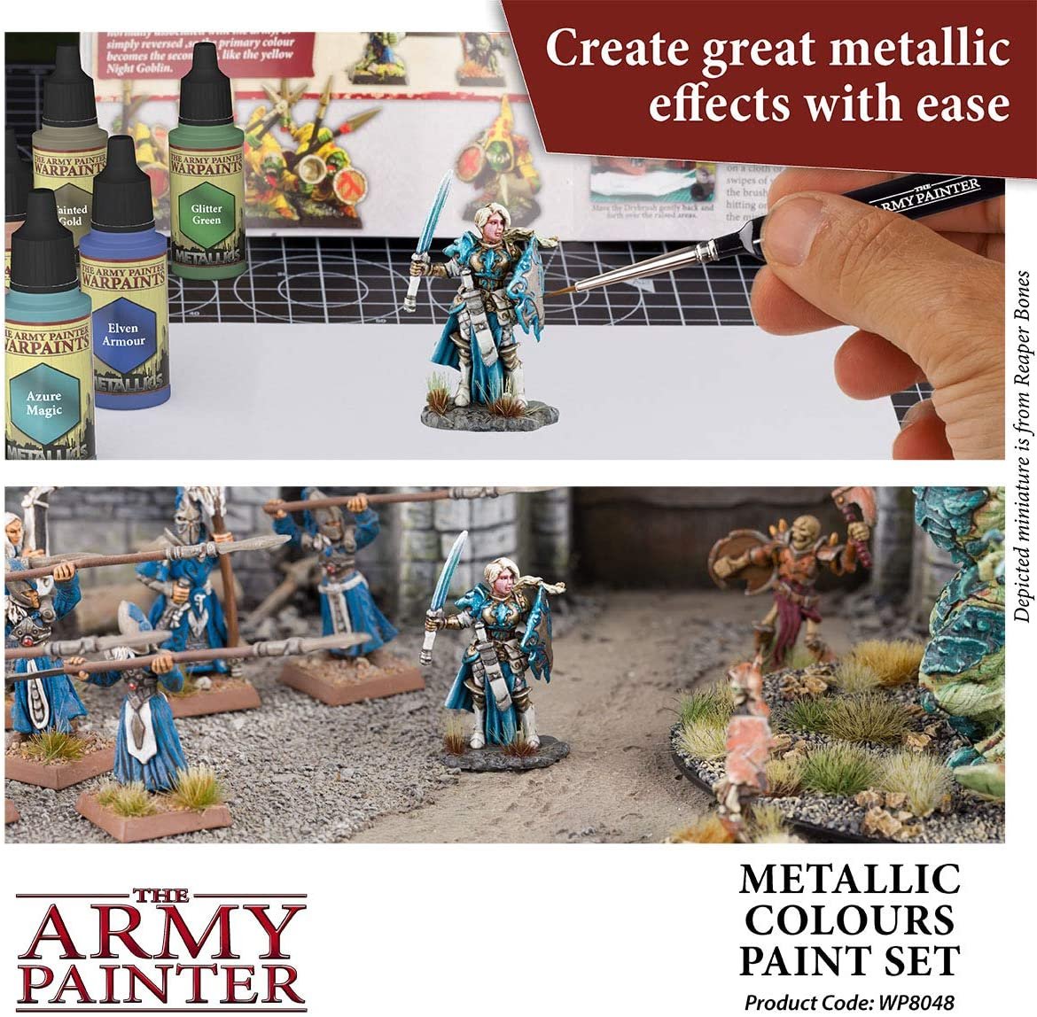 The Army Painter - Metallic Colours Paint Set