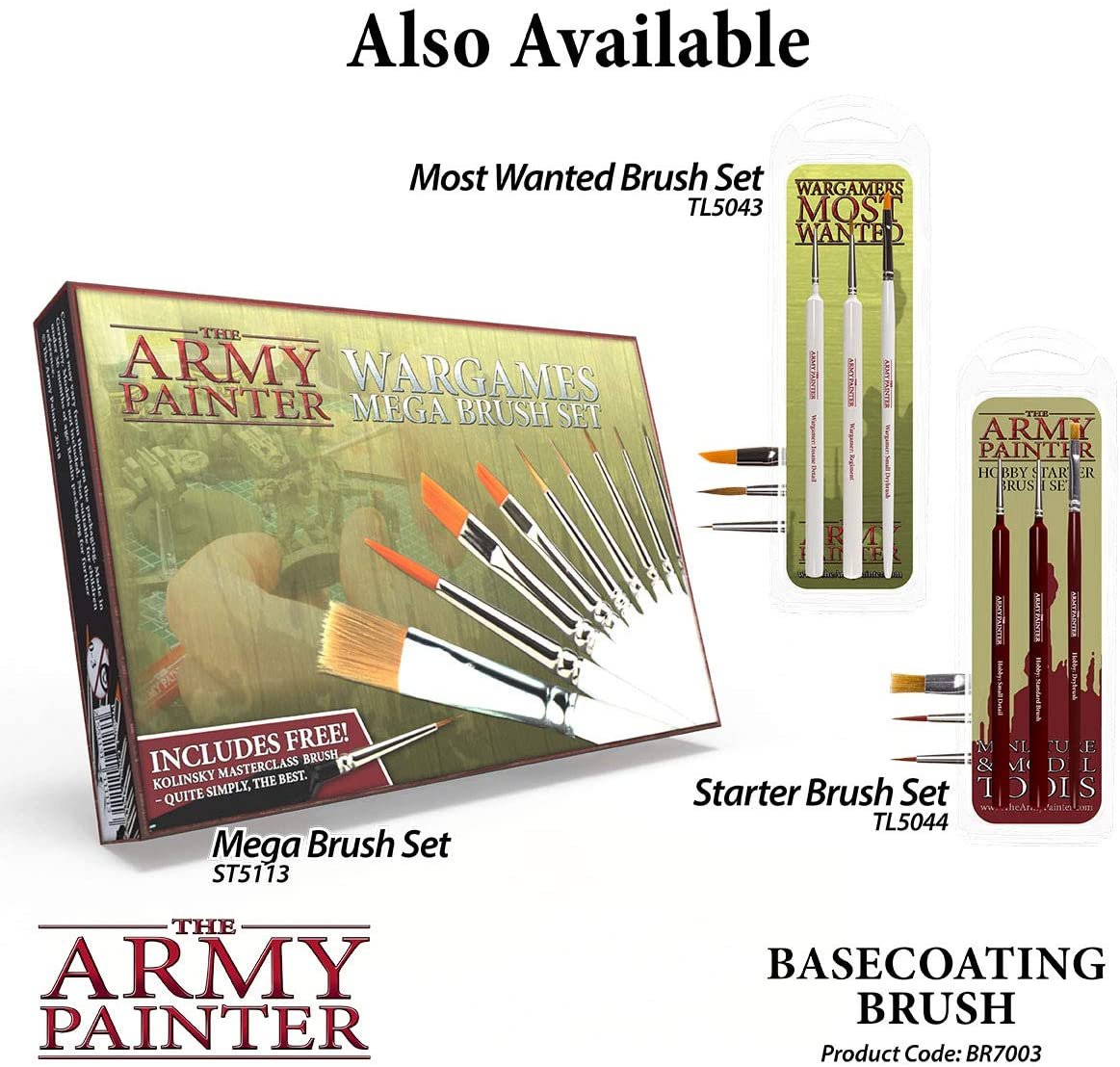 The Army Painter: Basecoating Brush - Fair Game
