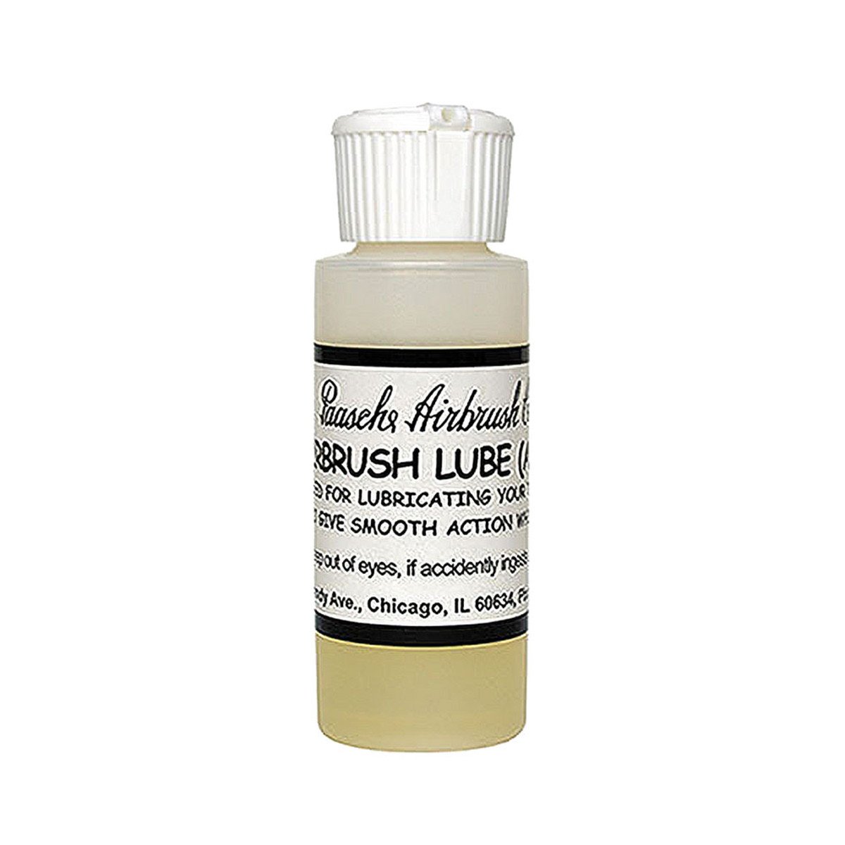 Paasche Airbrush Lubricant AL-2 High Viscosity Formula Lube Keeps your Airbrush Running Smoothly and Reducing Needle Friction - 2oz Bottle
