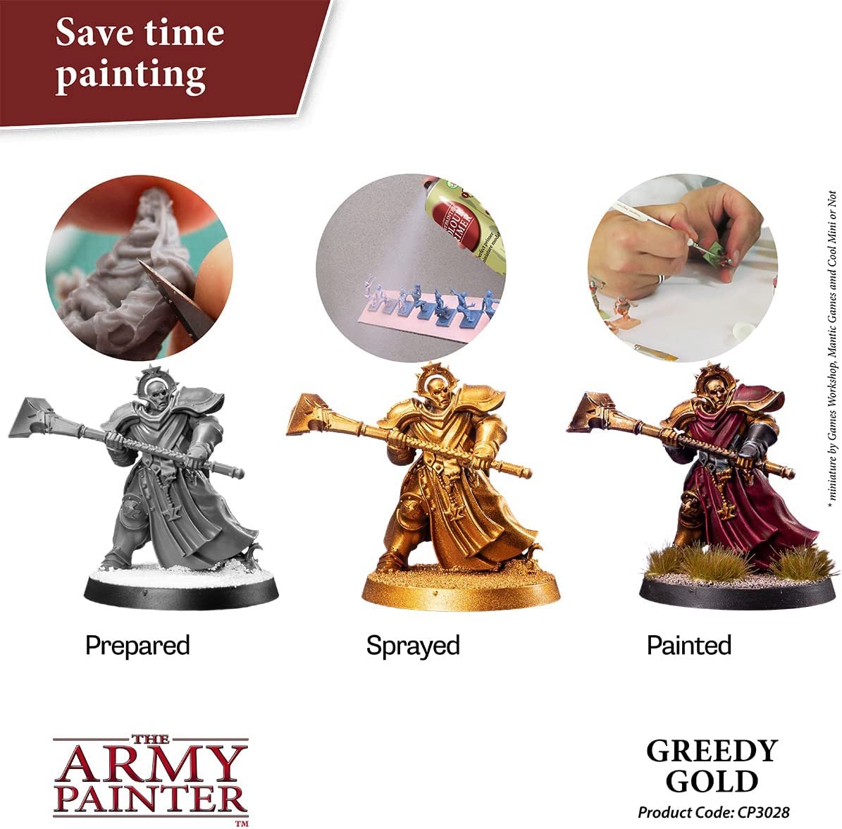 The Army Painter - Colour Primer: Greedy Gold