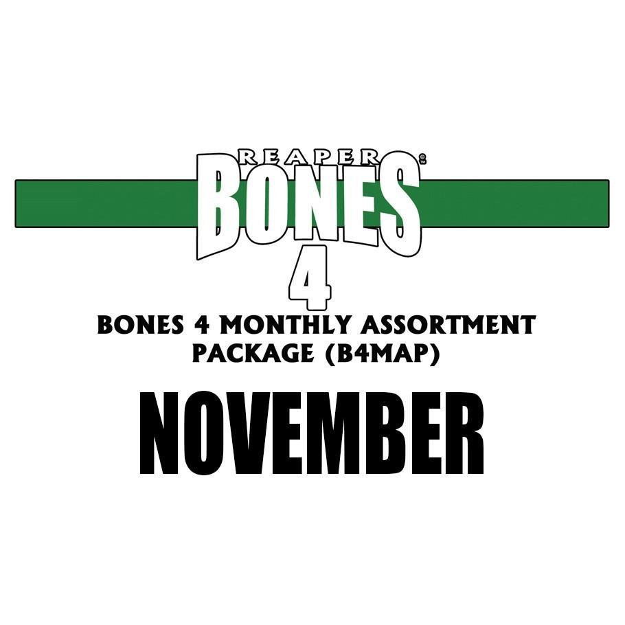 Reaper Bones: Nov 2019 Bones 4 Monthly Ast.
