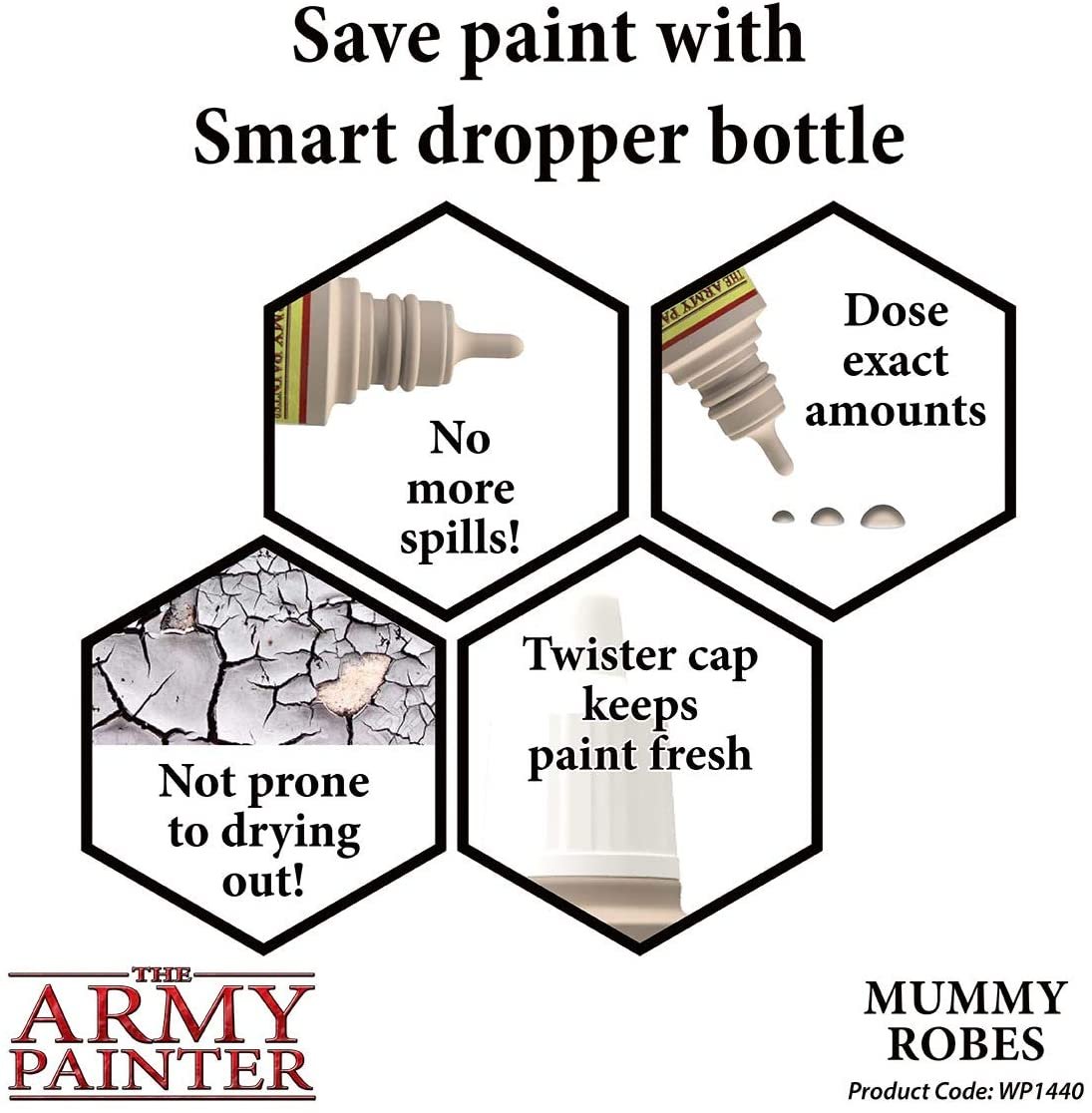 The Army Painter - Warpaints: Mummy Robes (18ml/0.6oz)