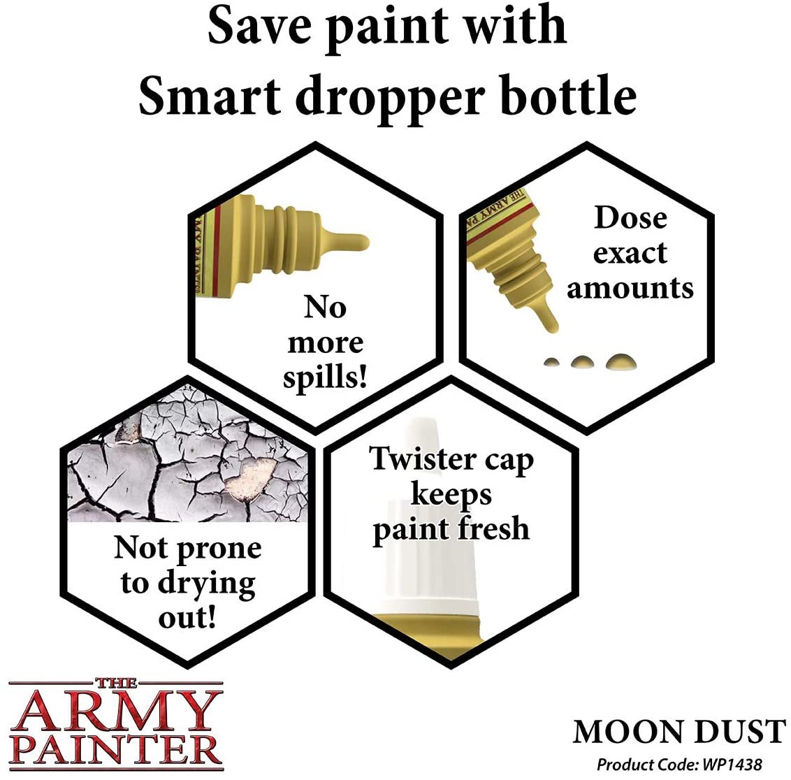 The Army Painter - Warpaints: Moon Dust (18ml/0.6oz)