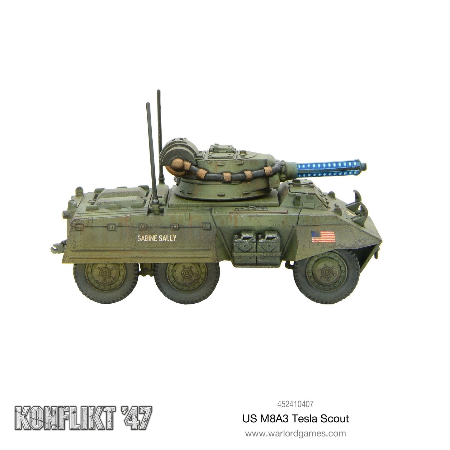 Konflikt' 47 - USA: M8A3 Tesla Scout