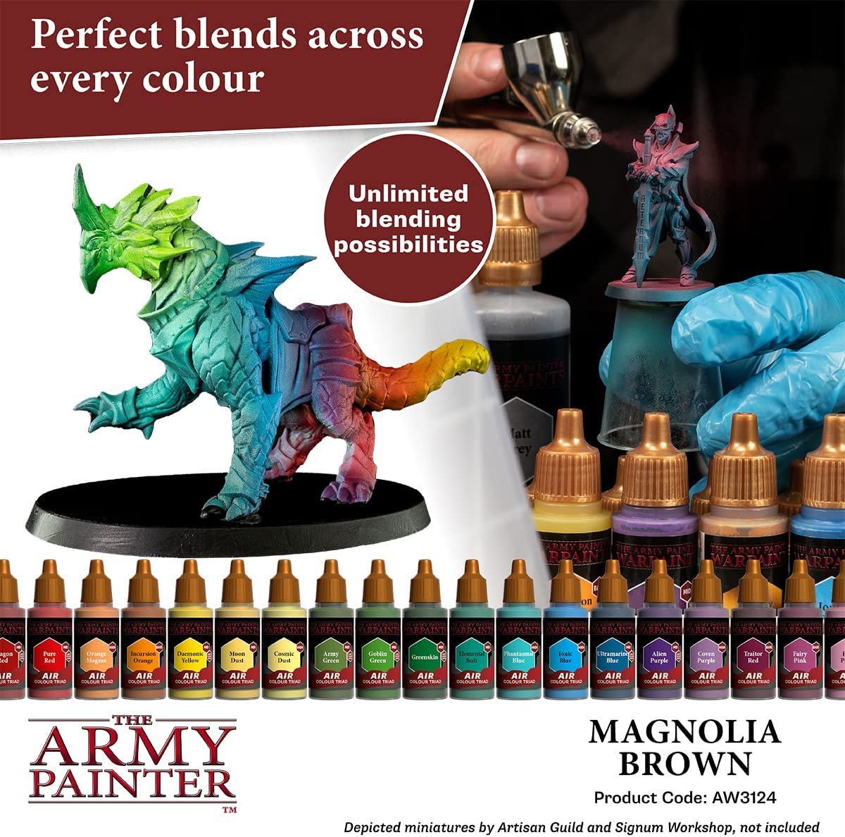 The Army Painter - Warpaints Air: Magnolia Brown (18ml/0.6oz)