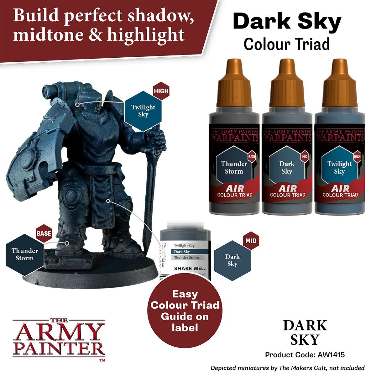 The Army Painter - Warpaints Air: Dark Sky (18ml/0.6oz)
