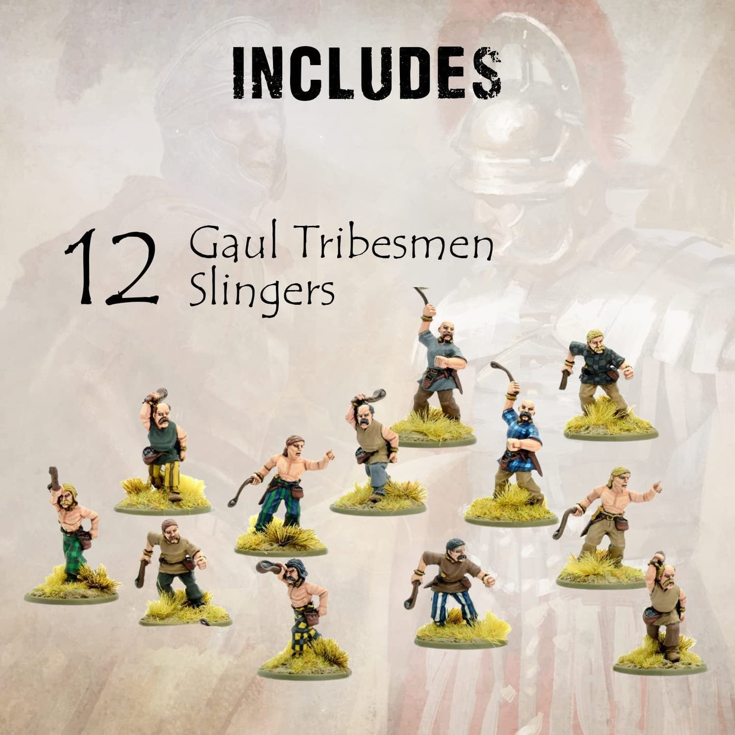 SPQR - Gaul:  Tribesmen Slingers
