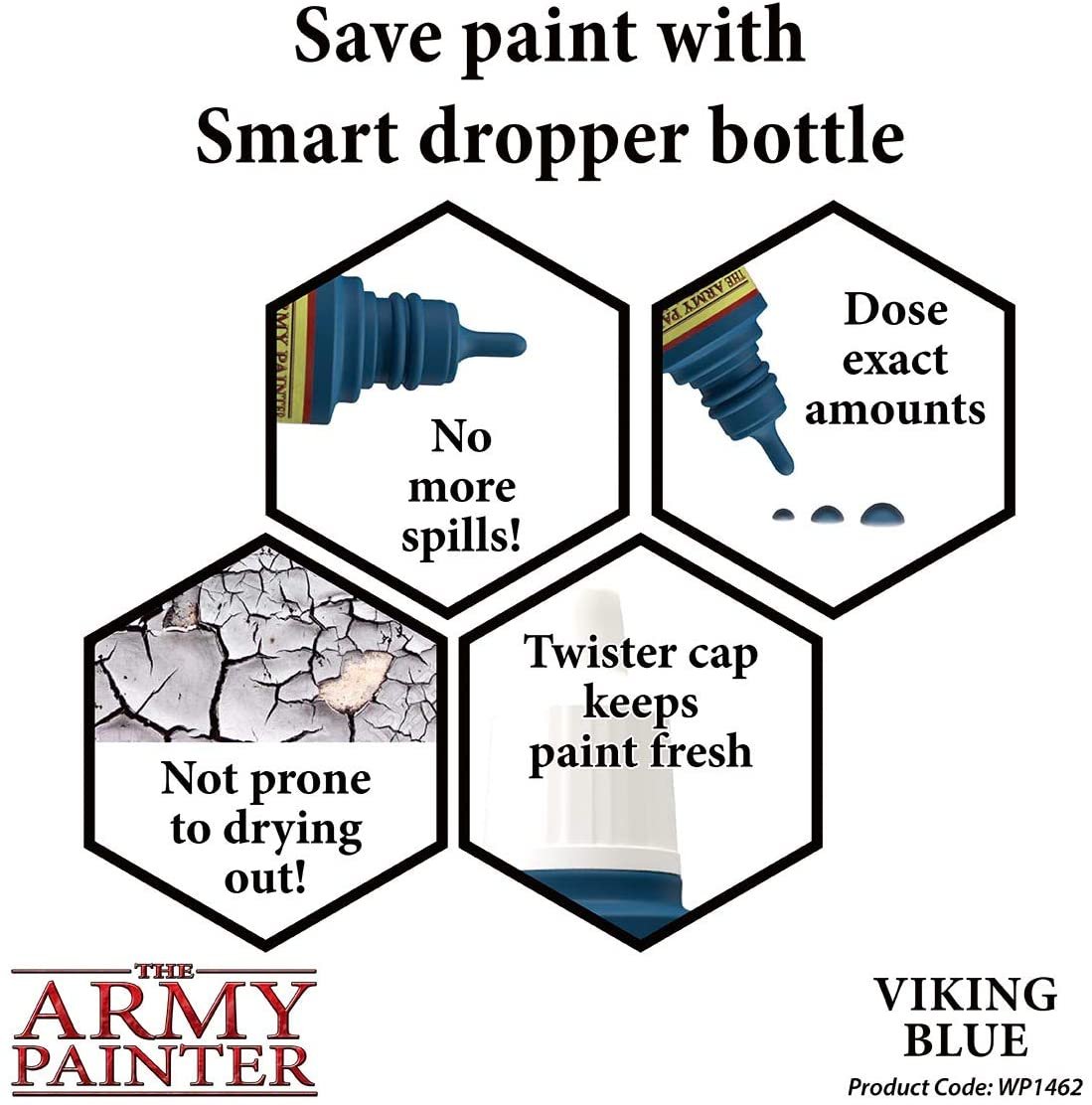 The Army Painter - Warpaints: Viking Blue (18ml/0.6oz)