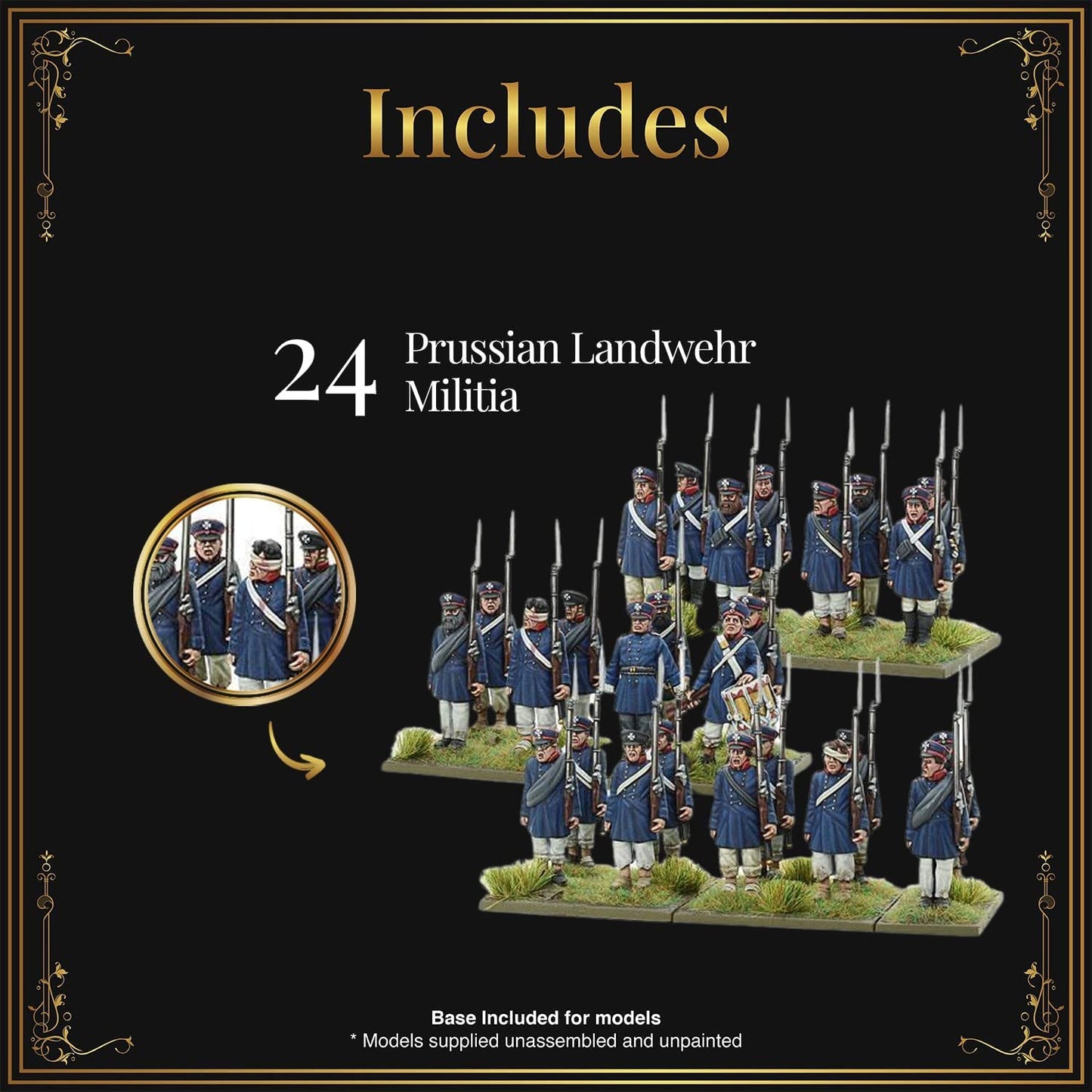 Black Powder - Napoleonic Prussians: Prussian Landwehr Regiment (1813-1815)